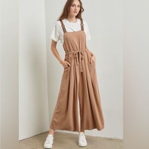 Polagram overalls jumpsuit with leather straps size 3x nwt